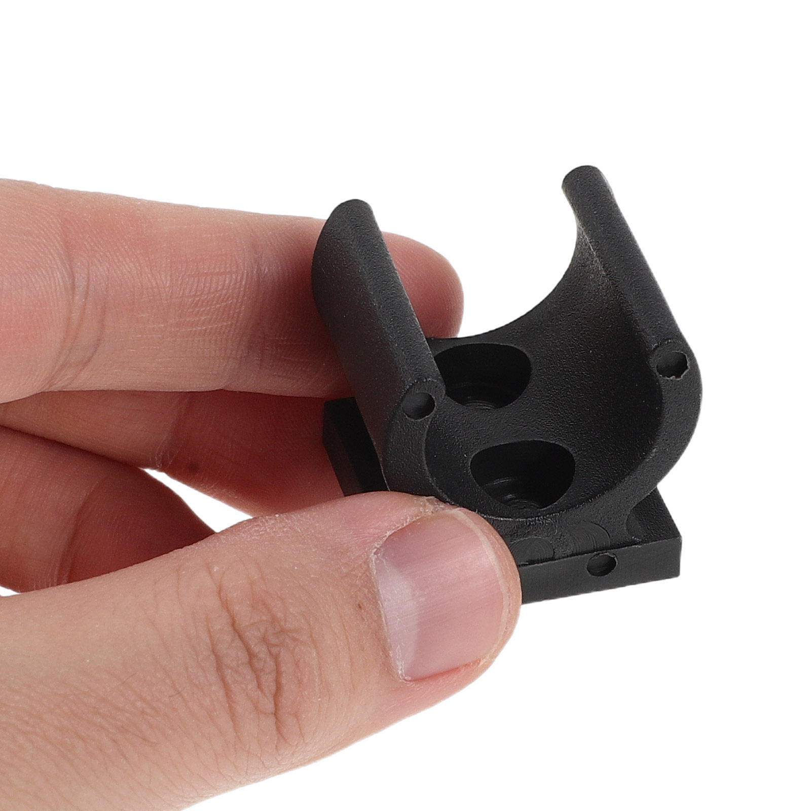 Plastic Pipe Clip - คลิปพลาสติกยึดท่อเก้าอี้สุขภัณฑ์ 20 ชิ้น แบบปลายเปิด สำหรับยึดท่อรถเข็น ที่นั่งสุขภัณฑ์