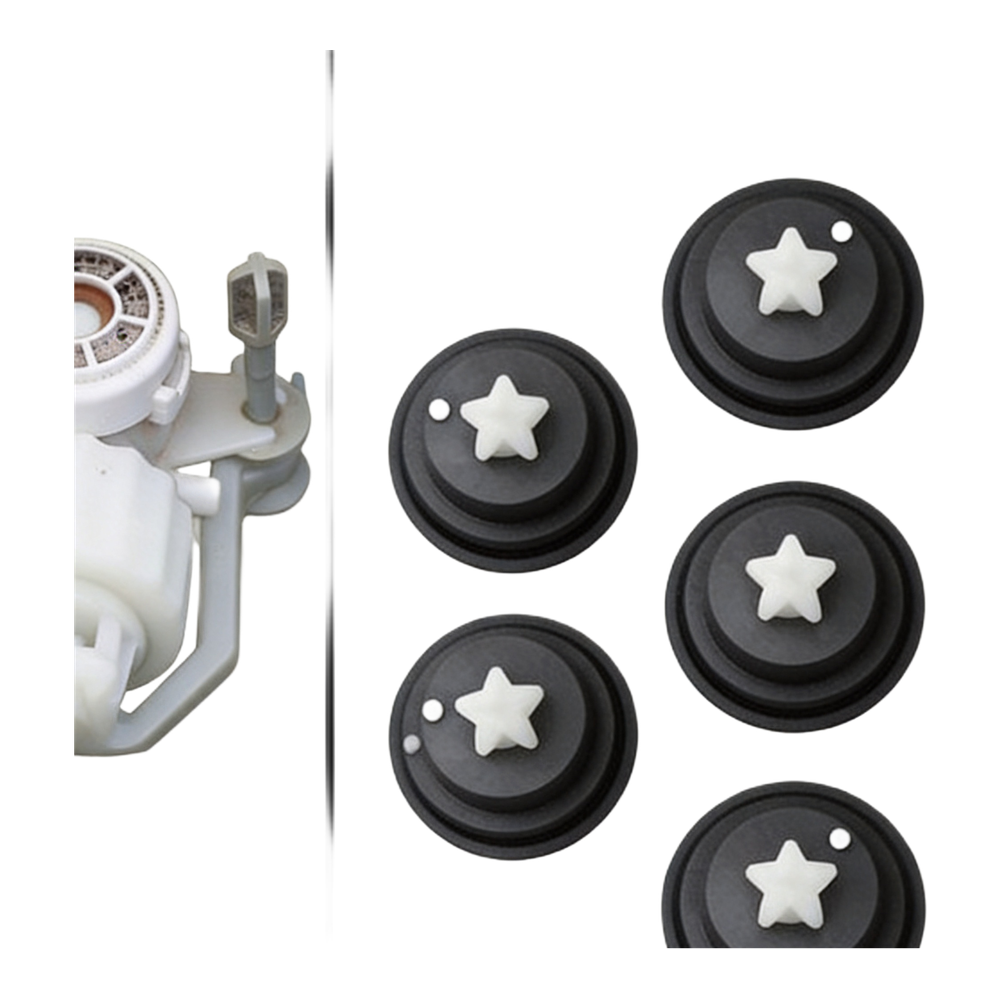 Toilet Fill Valve - ชุดซ่อมวาล์วเติมน้ำชักโครก 5 ชิ้น ประกอบด้วย ไดอะแฟรมวาล์วเติมน้ำ วาล์วลูกลอย