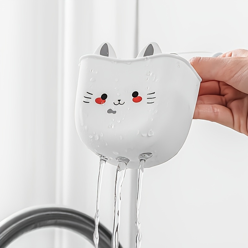 ฝาครอบก๊อกน้ำซิลิโคนลายแมวน่าร - Silicone Tap Washer บทวิจารณ์และราคา