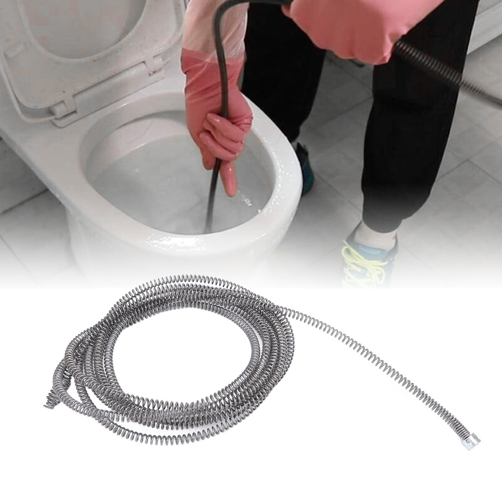 เครื่องทำความสะอาดท่อระบายน้ำแ - Drain Snake Flexible บทวิจารณ์และราคา