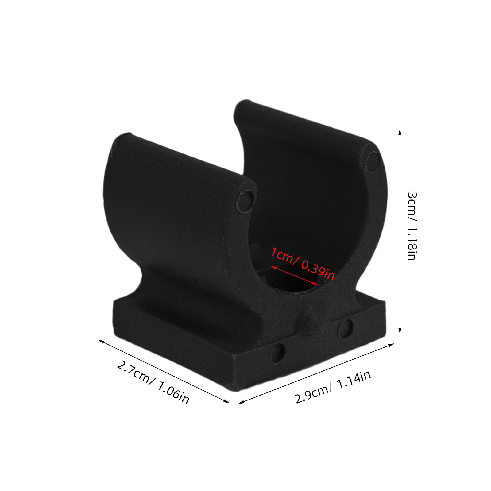 คลิปพลาสติกยึดท่อเก้าอี้สุขภัณ - Plastic Pipe Clip บทวิจารณ์และราคา