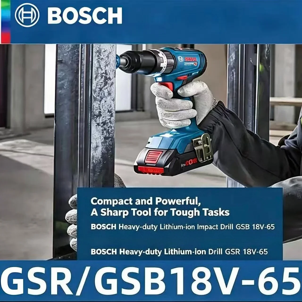 สว่านไฟฟ้าขนาดกะทัดรัด Bosch G - Bosch Drill Gsb 18V บทวิจารณ์และราคา
