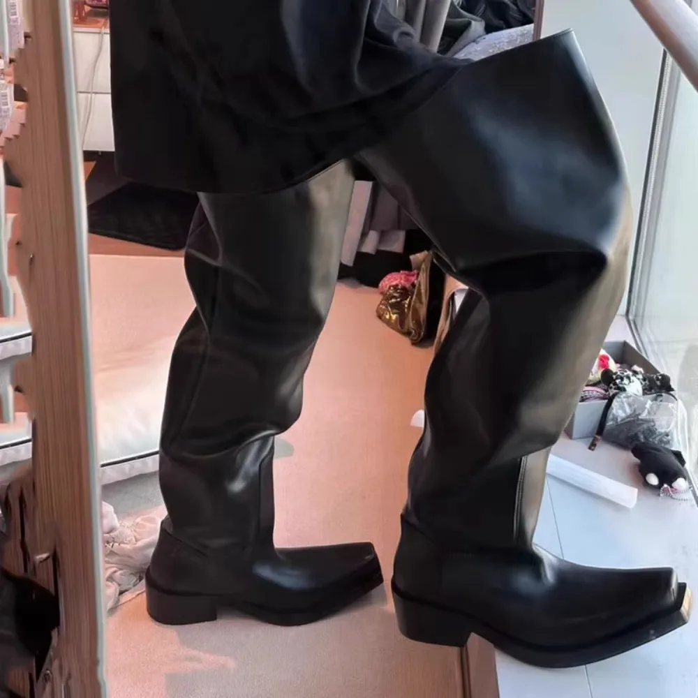 สีดําขี่รองเท้าสําหรับผู้หญิงผ - Pipe Bending Spring บทวิจารณ์และราคา